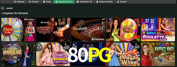 80PG bet
